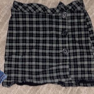 Tillys plaid pencil skirt